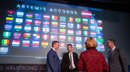 Republic of Latvia Artemis Accords Signing