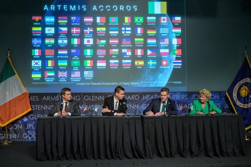 Ireland Artemis Accords Signing