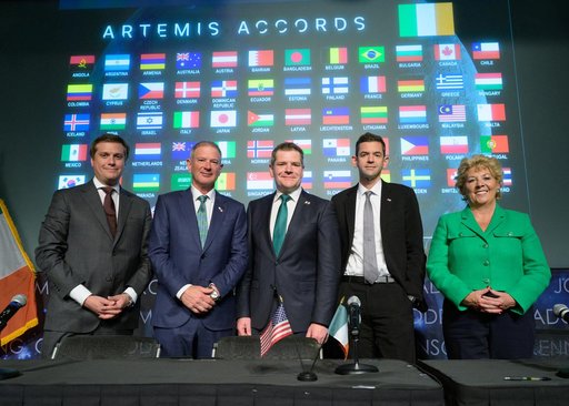 Ireland Artemis Accords Signing