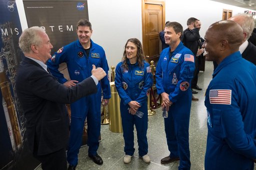 Artemis II Crew on Capitol Hill