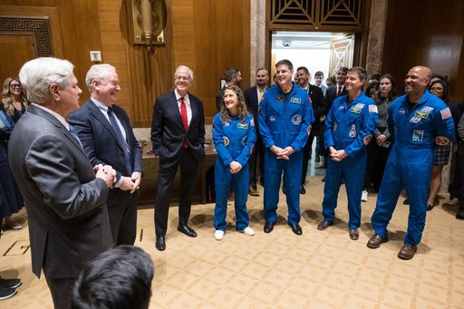 Artemis II Crew on Capitol Hill
