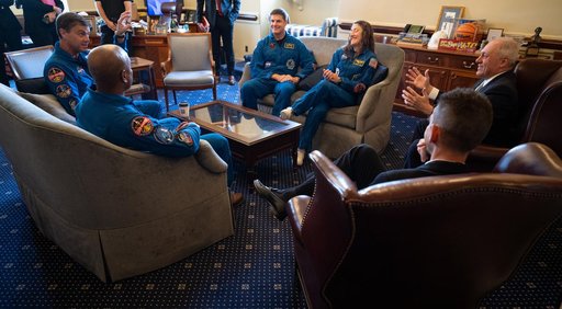 Artemis II Crew on Capitol Hill