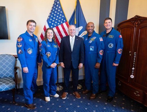 Artemis II Crew on Capitol Hill