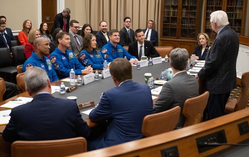Artemis II Crew on Capitol Hill