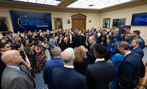 Artemis II Crew on Capitol Hill