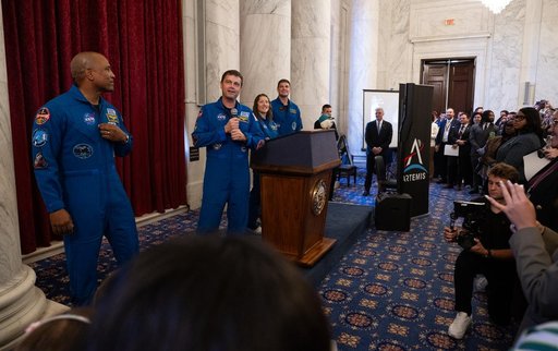 Artemis II Crew on Capitol Hill