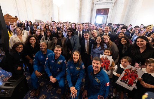 Artemis II Crew on Capitol Hill
