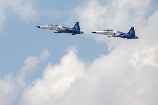 Employee Flight with Administrator Isaacman's F-5 Aircraft