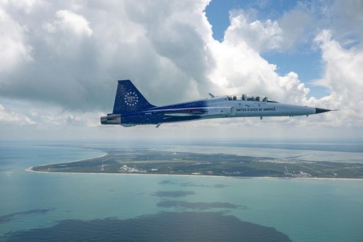 Employee Flight with Administrator Isaacman's F-5 Aircraft