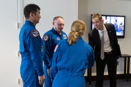 Admin Isaacman Meets with Crew of Expedition 73/74