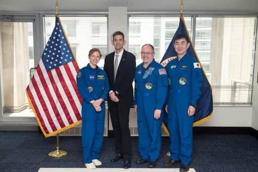 Admin Isaacman Meets with Crew of Expedition 73/74