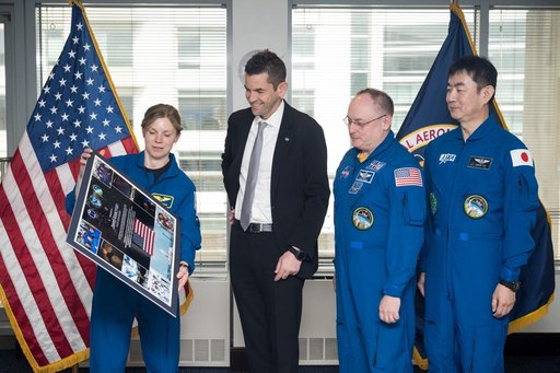 Admin Isaacman Meets with Crew of Expedition 73/74