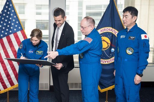 Admin Isaacman Meets with Crew of Expedition 73/74