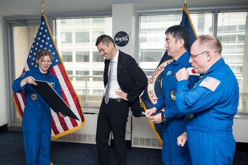 Admin Isaacman Meets with Crew of Expedition 73/74