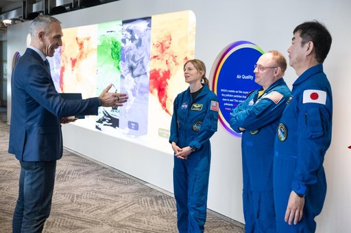 Expedition 73 and 74 Tour Earth Information Center
