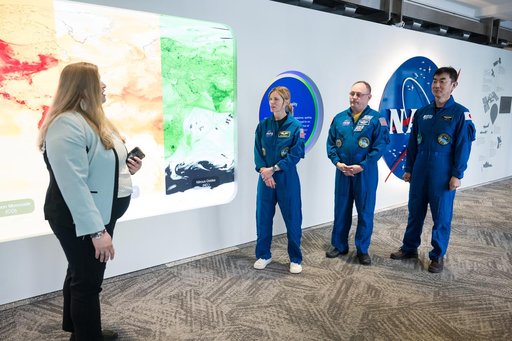 Expedition 73 and 74 Tour Earth Information Center