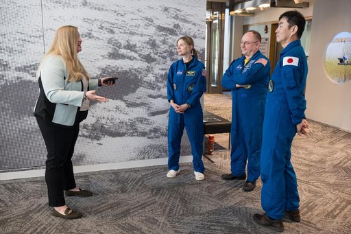 Expedition 73 and 74 Tour Earth Information Center