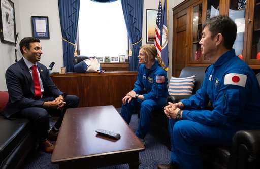 Expedition 73/74 Crew Members on Capitol Hill