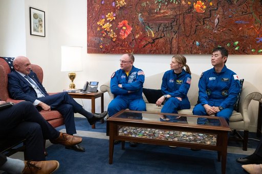Expedition 73/74 Crew Members on Capitol Hill