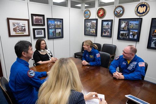 Expedition 73/74 Crew Members on Capitol Hill