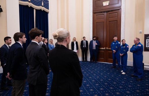 Expedition 73/74 Crew Members on Capitol Hill