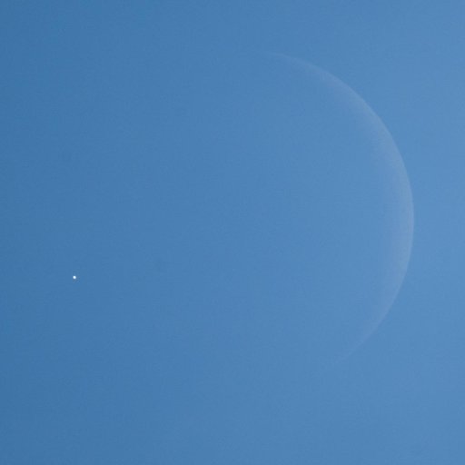 Lunar Occultation of Venus