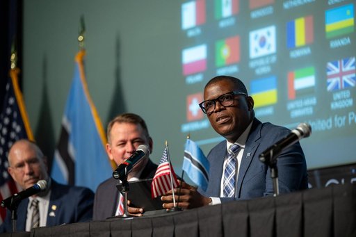 Botswana Artemis Accords Signing