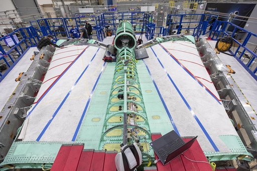 SEG 400 Main Wing Assembly, SEG 430 Spine, SEG 500 Empennage
