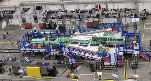 Manufacturing Area From Above