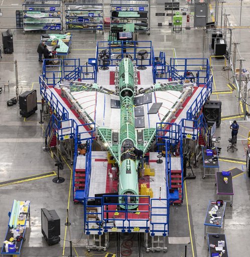 Manufacturing Area From Above