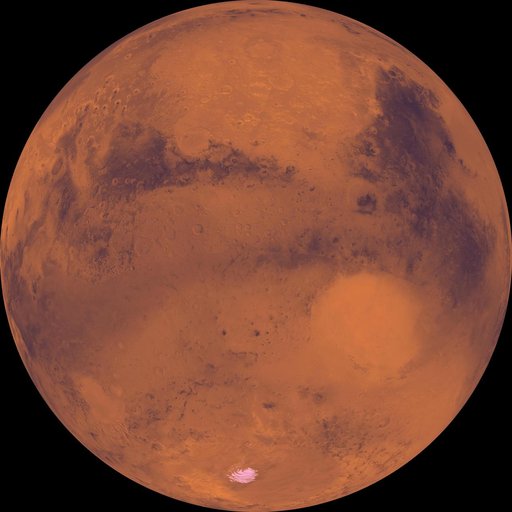 Center is at Latitude 30 Degrees South., Longitude 330 Degrees