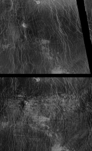 Venus - Comparison of Left and Right Looking Views of Imdr Region