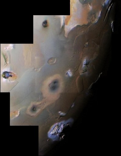 Io, the South Polar Region