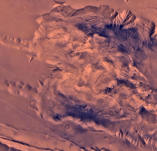 West Candor Chasma