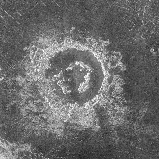 Venus - Barton Crater