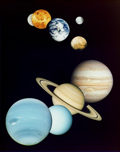 Solar System Montage