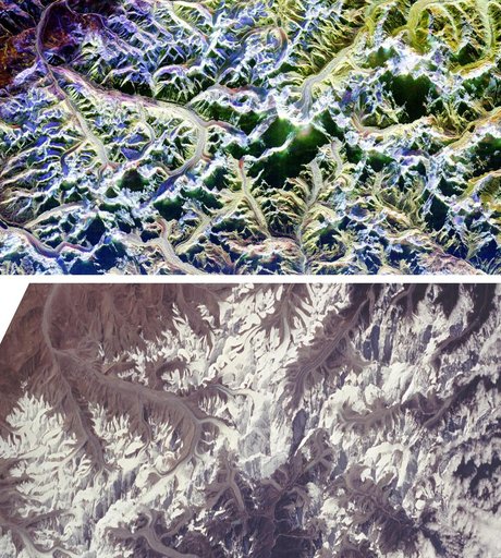 Space Radar Image of Mount Everest