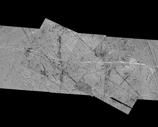 Rugged Terrain on Europa