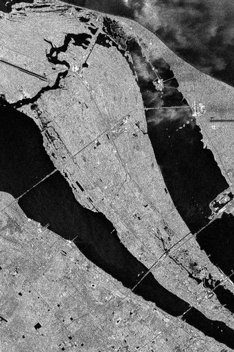 Space Radar Image of Kennedy Space Center, Florida