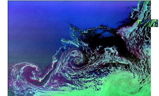 Space Radar Image of Weddell Sea
