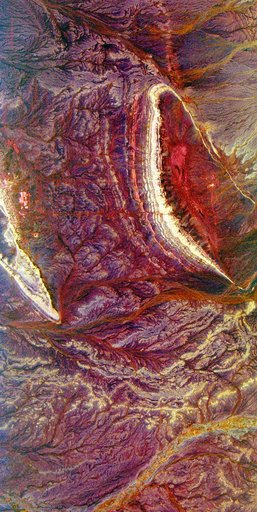 Space Radar Image of Central Plain, Oman