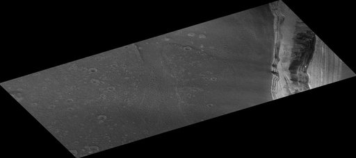 Head of Chasma Boreale Near Mars North Pole