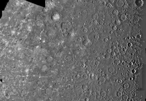 Mercury: Photomosaic of the Kuiper Quadrangle H-6