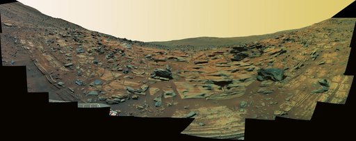 Gibson Panorama by Spirit at Home Plate False Color