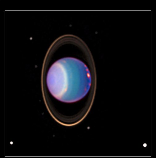 Hubble Finds Many Bright Clouds on Uranus