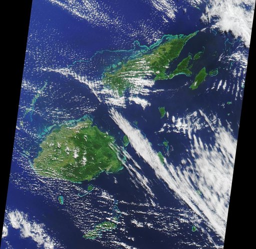 Where on Earth...? MISR Mystery Image Quiz #1:<br .>Republic of Fiji