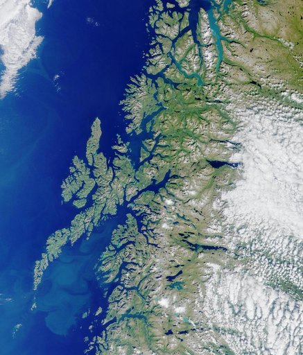 Where on Earth...? MISR Mystery Image Quiz #3:<br .>Lofoten Islands, Norway