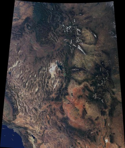 Western United States beyond the Four Corners