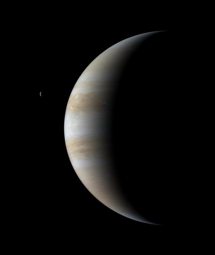 Cassini Farewell to Jupiter