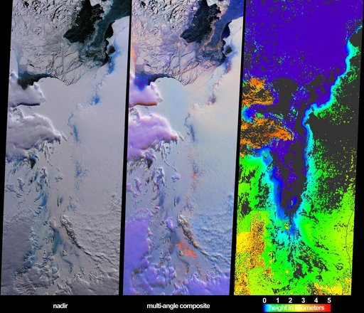 Clouds and Ice of the Lambert-Amery System, East Antarctica